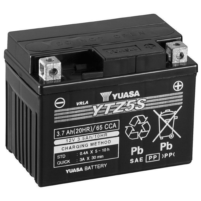 Batterie YUASA YTZ5S 12 Volts 3.7 Ah