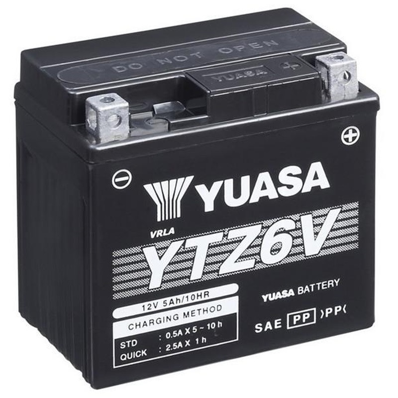 Batterie YUASA YTZ6V 12 Volts 5 Ah