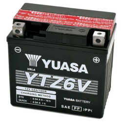 Batterie YUASA YTZ6V 12 Volts 5 Ah
