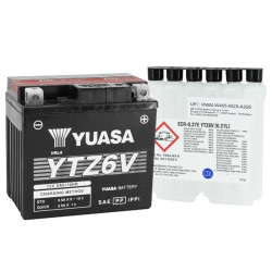 Batterie YUASA YTZ6V 12 Volts 5 Ah