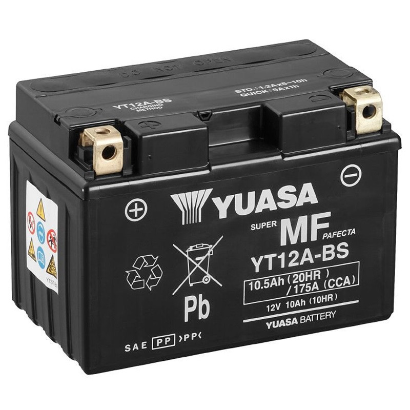 Batterie YUASA YT12A-BS 12 Volts 10.5 Ah