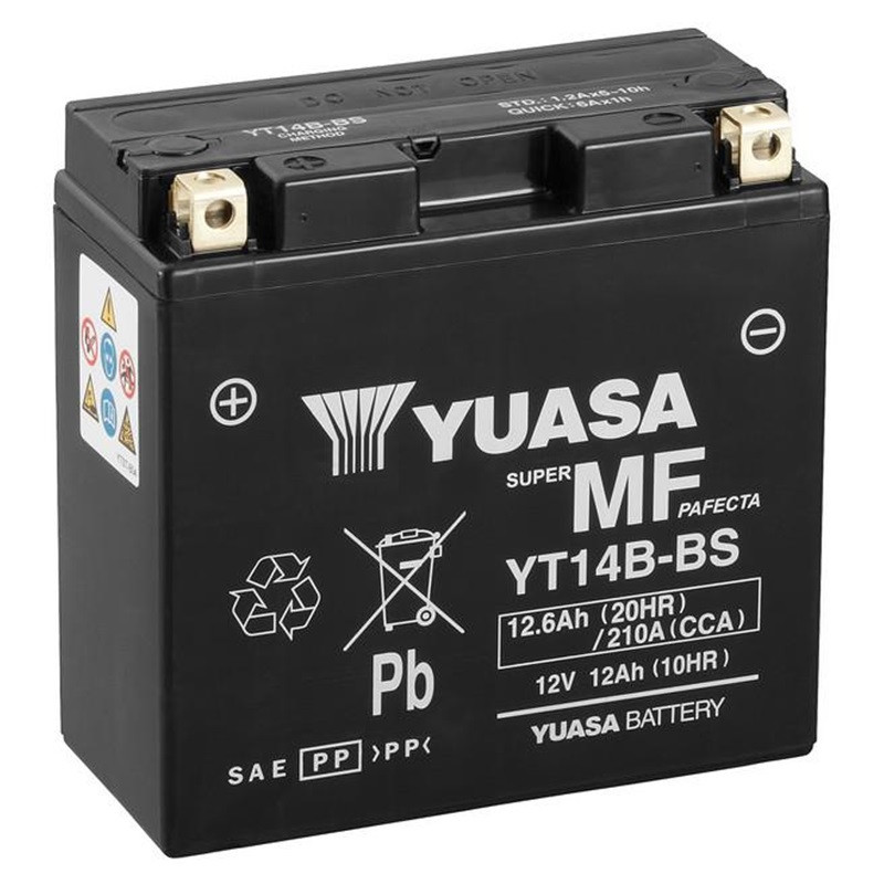 Batterie YUASA YT14B FA 12 Volts 12.6 Ah