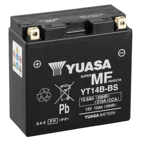 Batterie YUASA YT14B FA 12 Volts 12.6 Ah