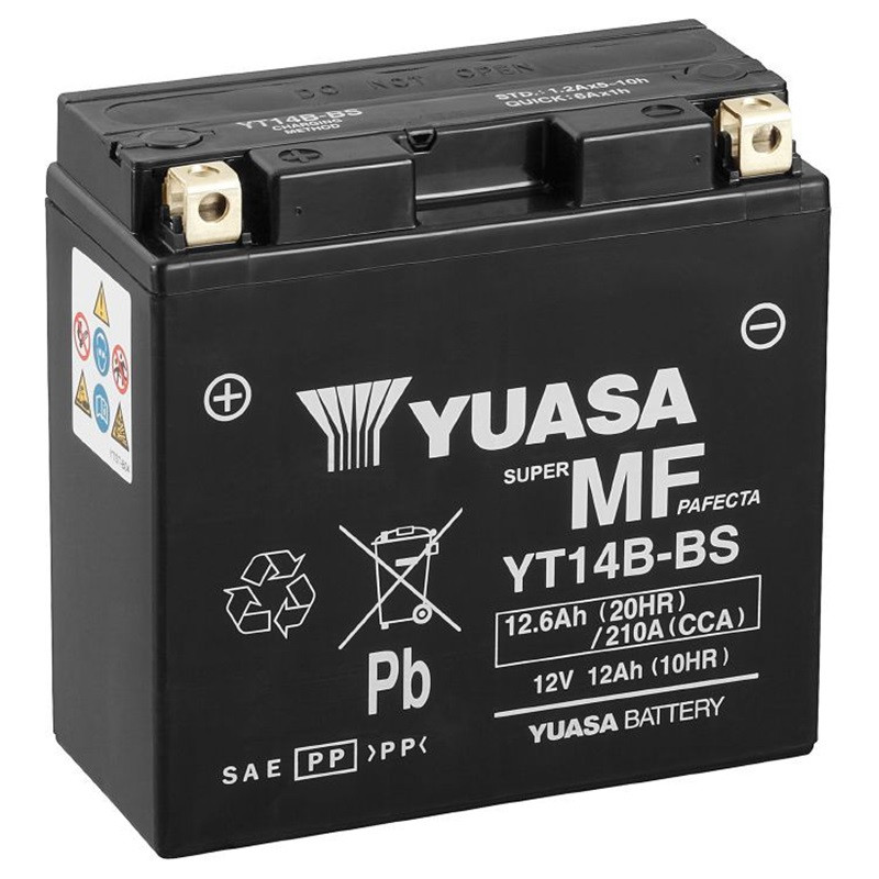 Batterie YUASA YT14B-BS 12 Volts 12.6 Ah
