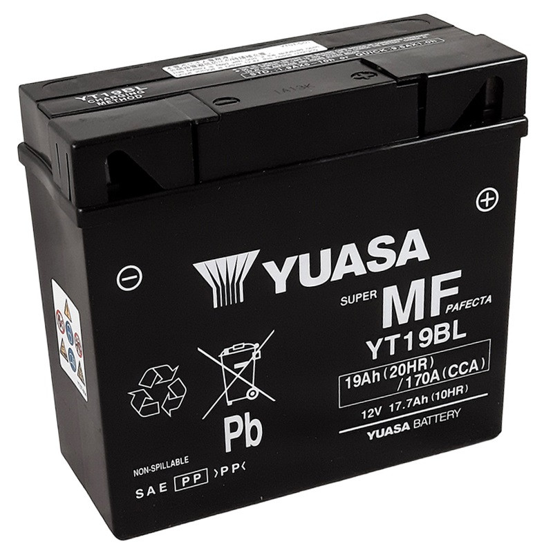 Batterie YUASA YT19BL FA 12 Volts 19 Ah