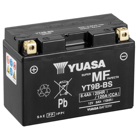 Batterie YUASA YT9B-BS 12 Volts 8.4 Ah
