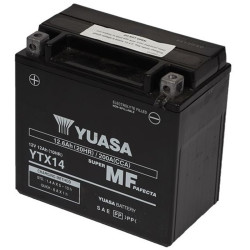 Batterie YUASA YTX14 FA 12 Volts 12.6 Ah