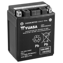 Batterie YUASA YTX14AH-BS 12 Volts 12.6 Ah