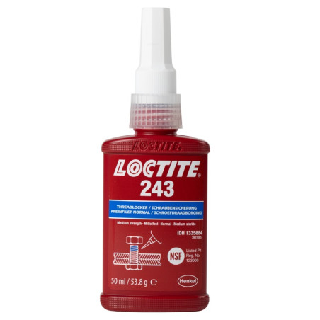 Loctite 243 Frein Filet Bleu - 50 ml