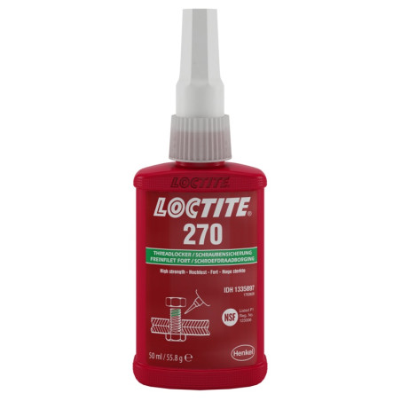 Loctite 270 Frein Filet Vert - 50 ml
