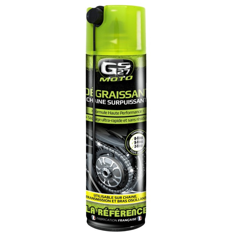 Dégraissant Chaine Surpuissant GS27 Moto - 500 ml