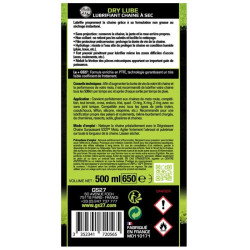 Lubrifiant Chaine Dry Lub GS27 Moto - 500 ml