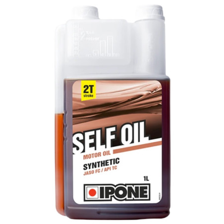 Huile Moteur 2T IPONE Self Oil Semi Synthétique - Bidon de 1 Litre