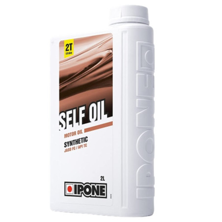 Huile Moteur 2T IPONE Self Oil Semi Synthétique - Bidon de 2 Litres