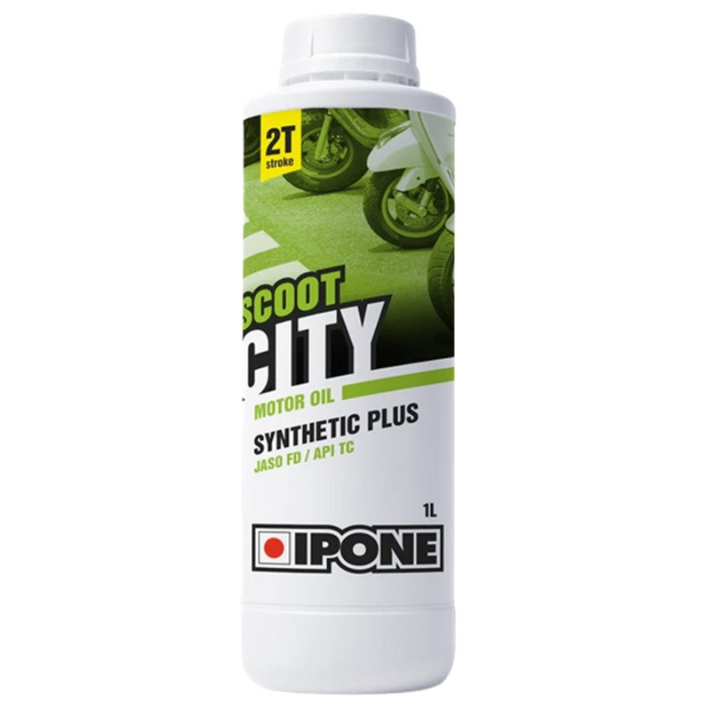 Huile Moteur 2T IPONE Scoot City Semi Synthétique - Bidon de 1 Litre