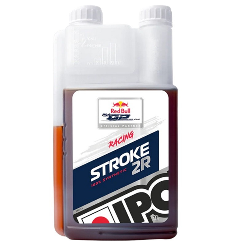 Huile Moteur 2T IPONE Stroke 2R 100% Synthétique - Bidon de 1 Litre
