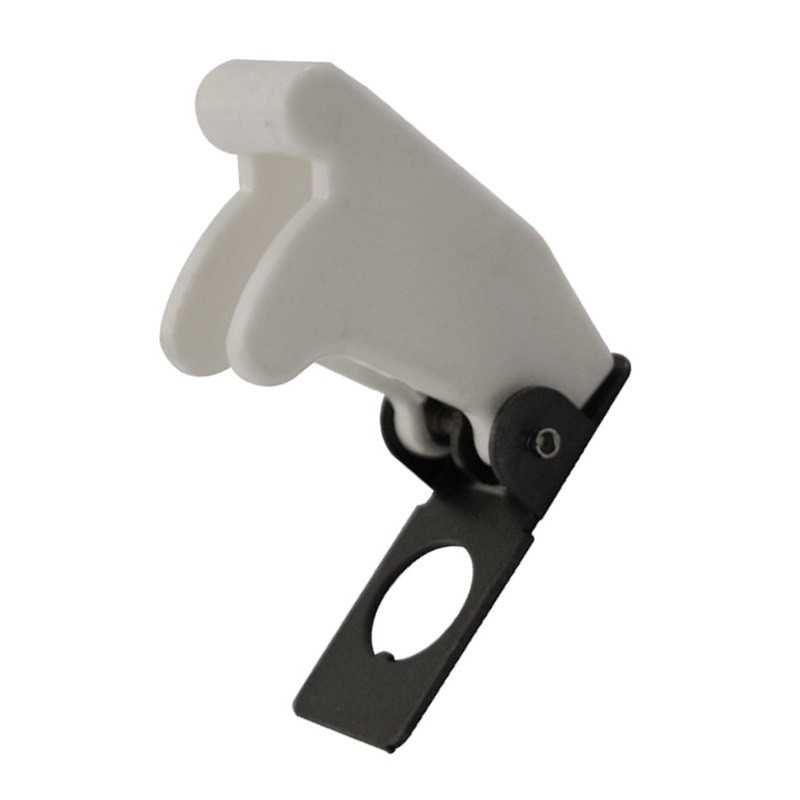 Capuchon Aviation Blanc pour Interrupteur à Levier