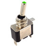 Interrupteur à Levier 2 Positions ON-OFF avec Voyant LED Vert