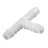 Raccord en T Plastique Blanc pour Durite Ø 4 mm