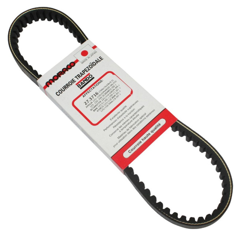 Courroie de Transmission Bando pour Aprilia 125 Leonardo - Scarabeo / BMW C1 / Kymco Dink / Polaris Phoenix