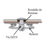 Ressort DZUS S5A-250 pour Vis DZUS AJ5