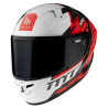 Casque Intégral MT Helmets KRE+ Brush A5 Rouge Brillant