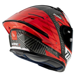 Casque Intégral MT Helmets KRE+ Brush A5 Rouge Brillant