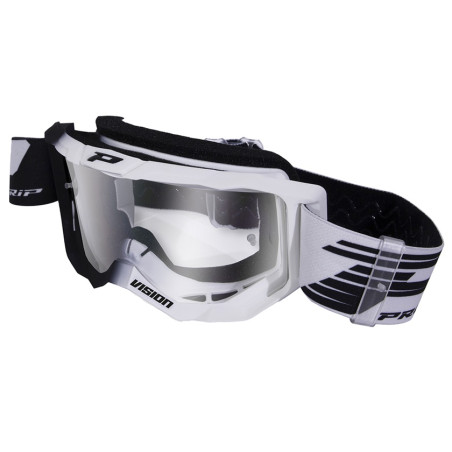 Masque Cross Progrip 3300 Vision Noir / Blanc
