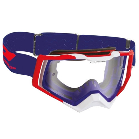 Masque Cross Progrip 3309 Rapid Bleu / Rouge