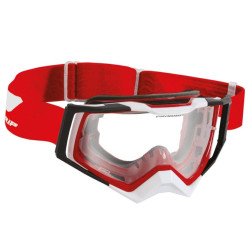 Masque Cross Progrip 3309 Rapid Rouge / Blanc