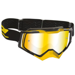Masque Cross Progrip 3309 Rapid Mirror Noir / Or