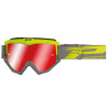 Masque Cross Progrip 3201 Atzaki Mirror Jaune Fluo / Gris