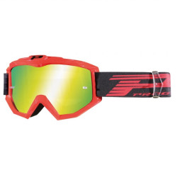 Masque Cross Progrip 3201 Atzaki Mirror Rouge / Noir