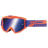Masque Cross Progrip 3201 Atzaki Mirror Orange / Bleu