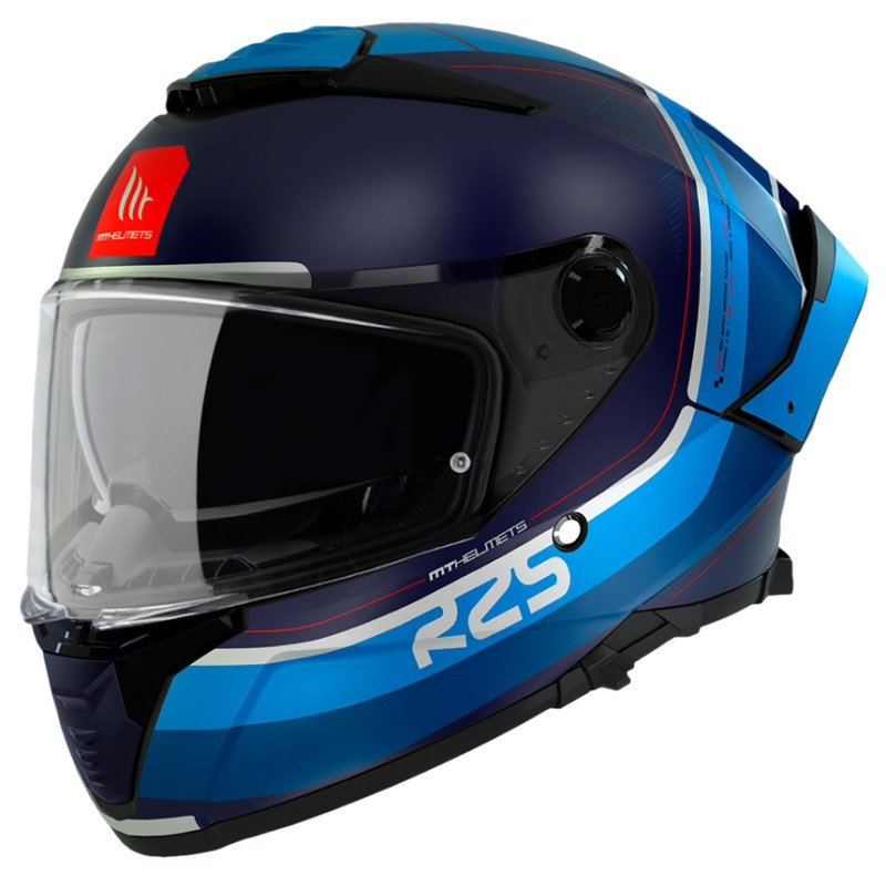 Casque Intégral MT Helmets Thunder 4 SV R25 C7 Bleu Mat