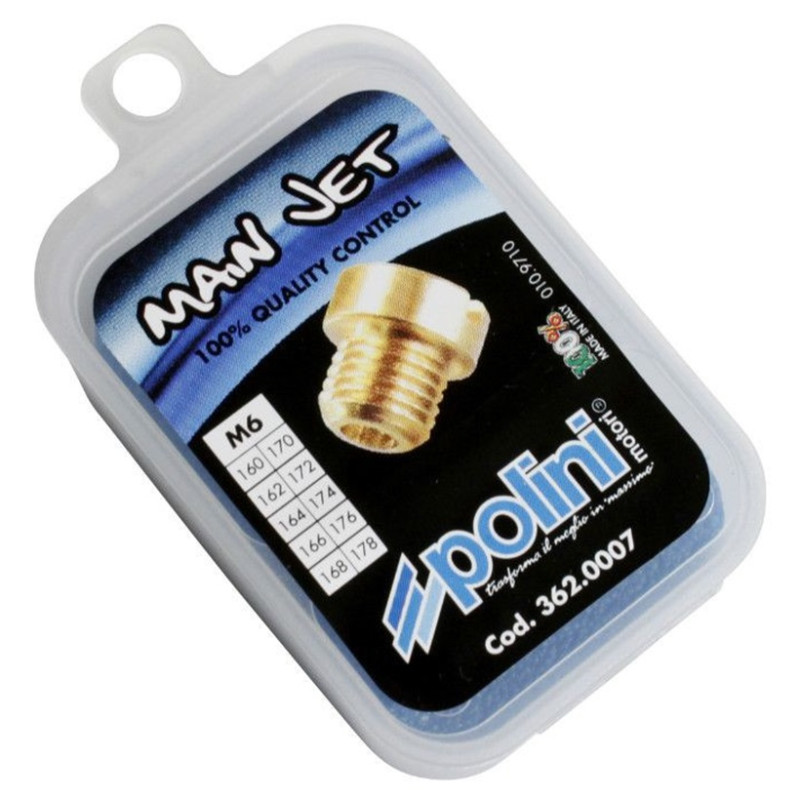 Boite de 10 Gicleur Principal pour Carburateur POLINI PHBN / PHVA de 160 à 178