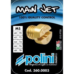 Boite de 10 Gicleur Principal pour Carburateur POLINI PHBG / SHA de 60 à 78