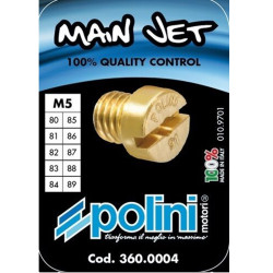 Boite de 10 Gicleur Principal pour Carburateur POLINI PHBG / SHA de 80 à 89