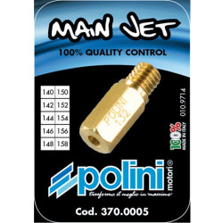 Boite de 10 Gicleur Principal pour Carburateur KEIHIN et POLINI PWK de 140 à 158