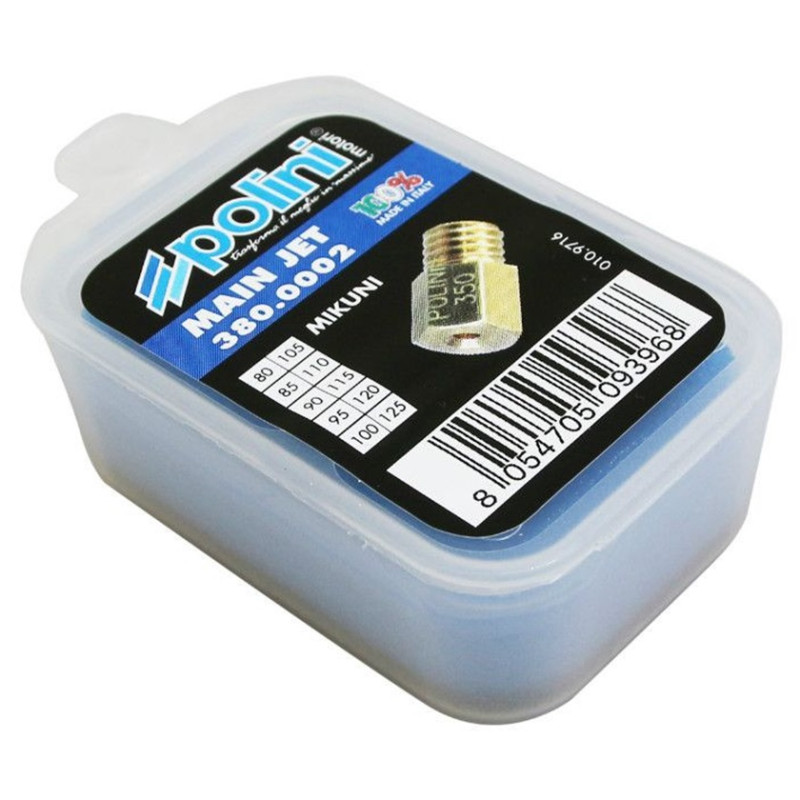Boite de 10 Gicleur Principal pour Carburateur MIKUNI et POLINI de 80 à 125