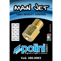 Boite de 10 Gicleur Principal pour Carburateur MIKUNI et POLINI de 80 à 125