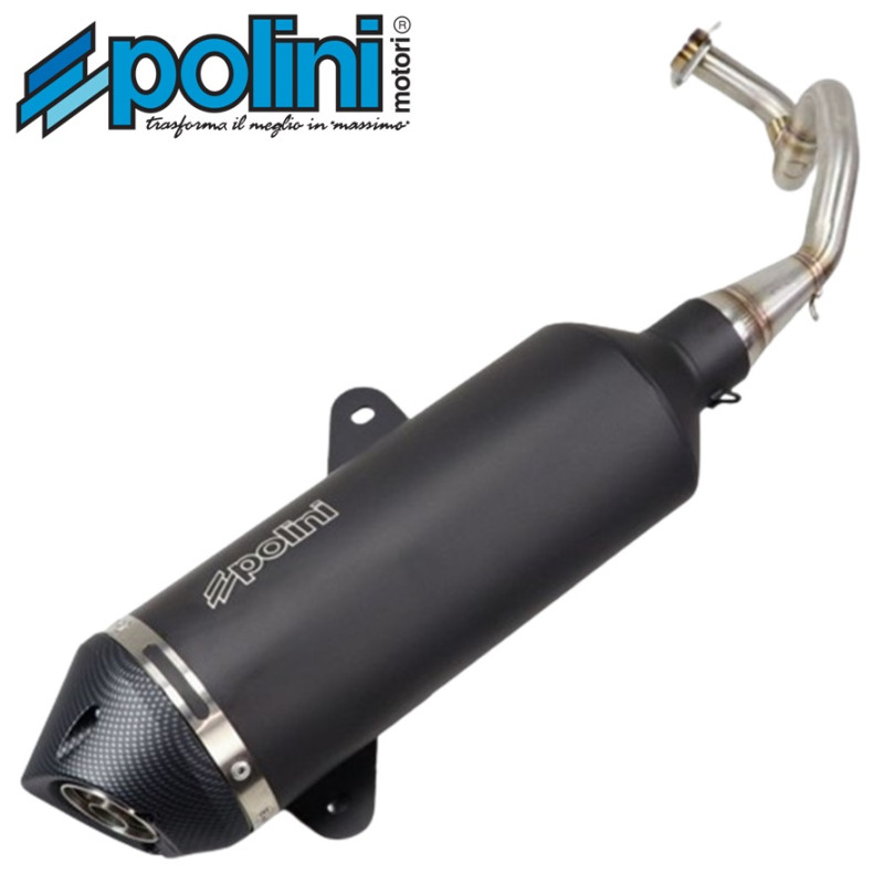 Pot d'Échappement POLINI pour Scooter VESPA GTS 125 Euro 4 de 2017 à 2020