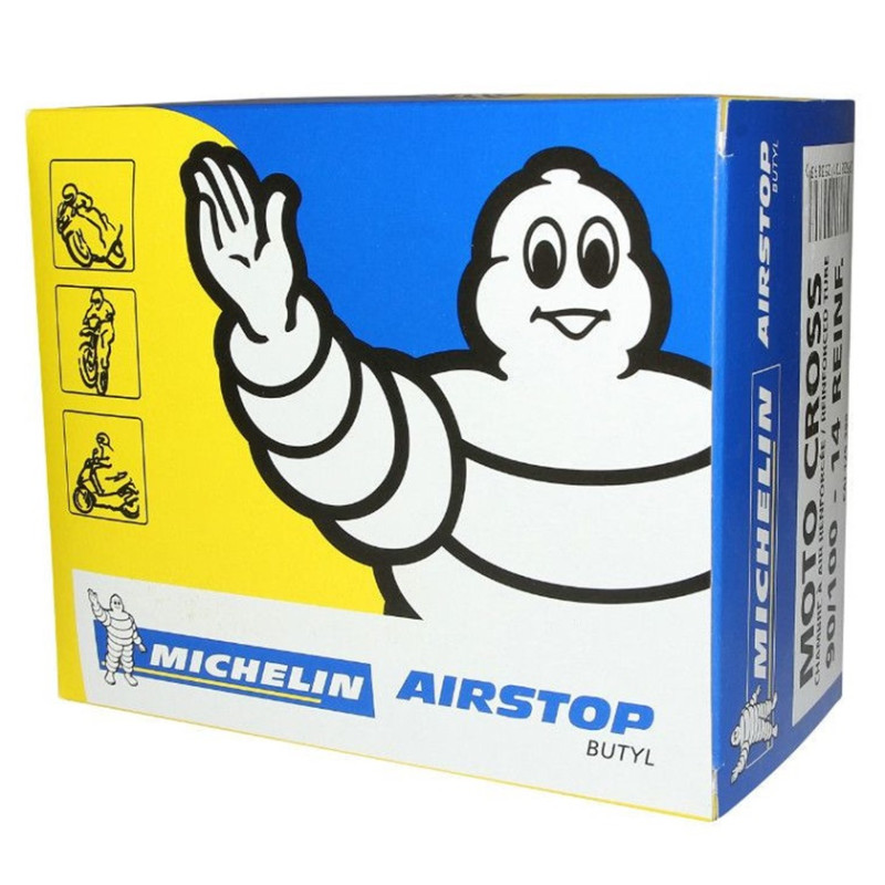 Chambre à Air MICHELIN Renforcée Moto 90/100-14 Valve TR4