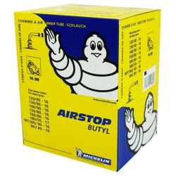 Chambre à Air MICHELIN 16MI Moto 120/90-16 ou 140/90-16 Valve Valve Coudée 90°