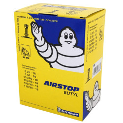 Chambre à Air MICHELIN 18MF Moto 3.25-18 ou 120/80-18 Valve TR4