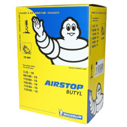 Chambre à Air MICHELIN 19MF Moto 3.25-19 ou 100/90-19 Valve TR4