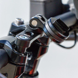 Support de Téléphone Portable SP Connect SPC / SPC+ Noir pour Pontet de Guidon