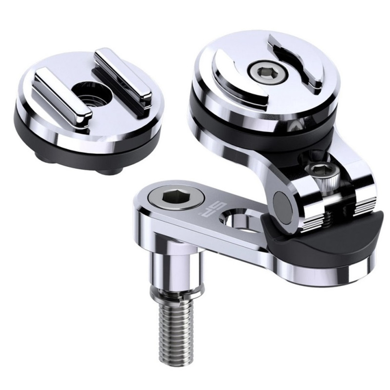 Support de Téléphone Portable SP Connect SPC / SPC+ Chromé pour Pontet de Guidon