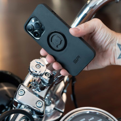 Support de Téléphone Portable SP Connect SPC / SPC+ Chromé pour Pontet de Guidon