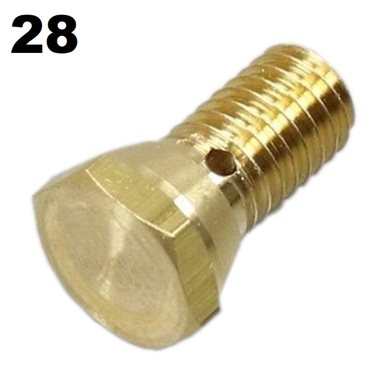 Gicleur Principal N°28 pour Carburateur Solex